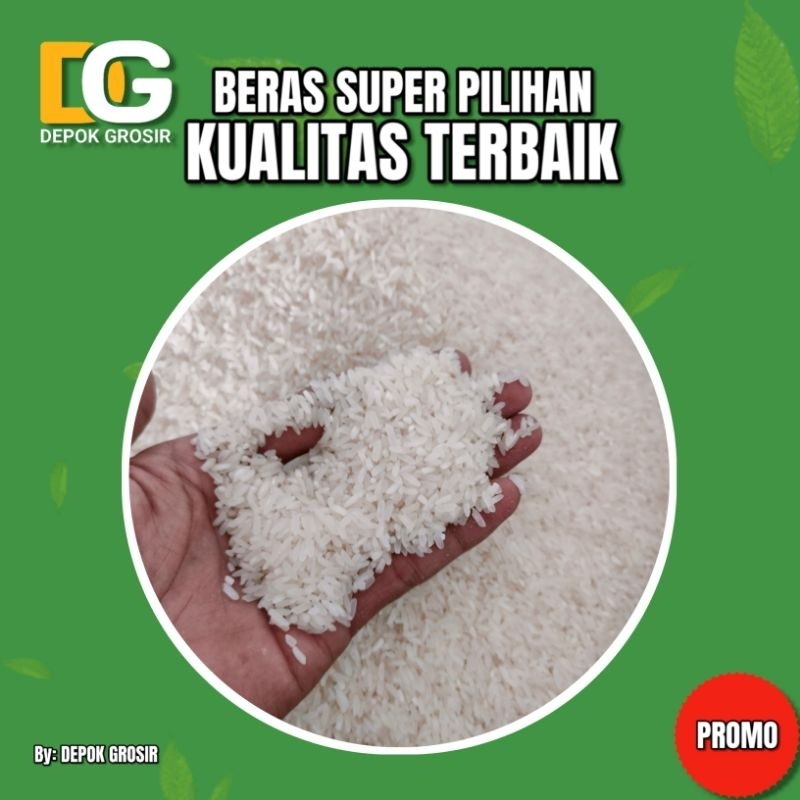 

Beras premium 5 Liter