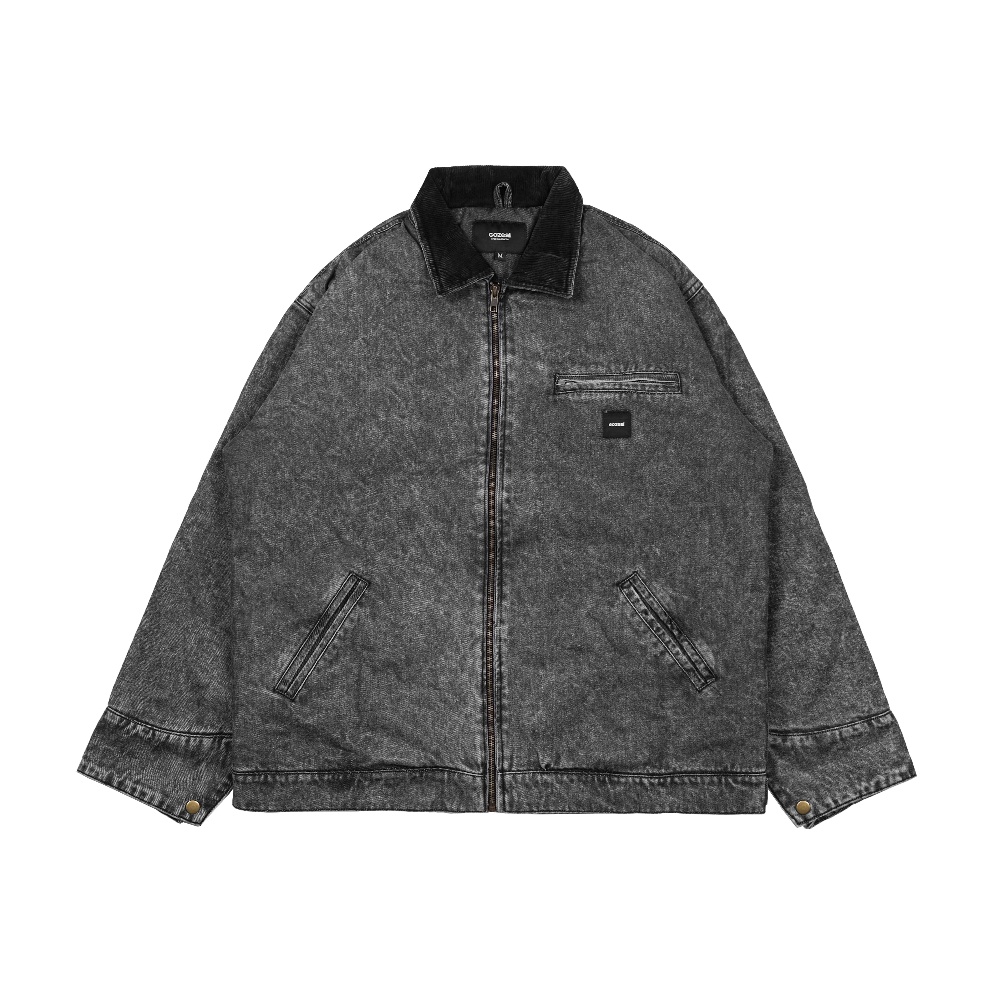 Best Product Gozeal  Work Jacket  Diego Washed Grey