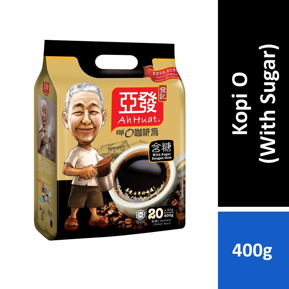 

Ah Huat Kopi O With Sugar 20g