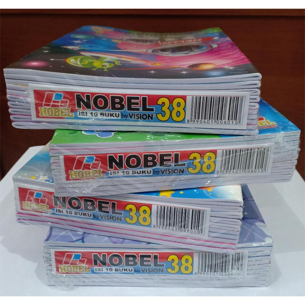 

[ PAK ] Buku TULIS NOBEL By Vision / BUKU TULIS 38 LEMBAR Grosir (Isi 10 Buku TULIS)
