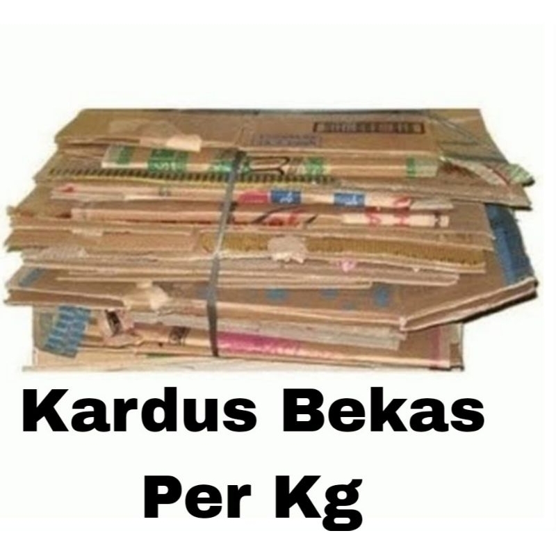 

Kardus bekas perkg