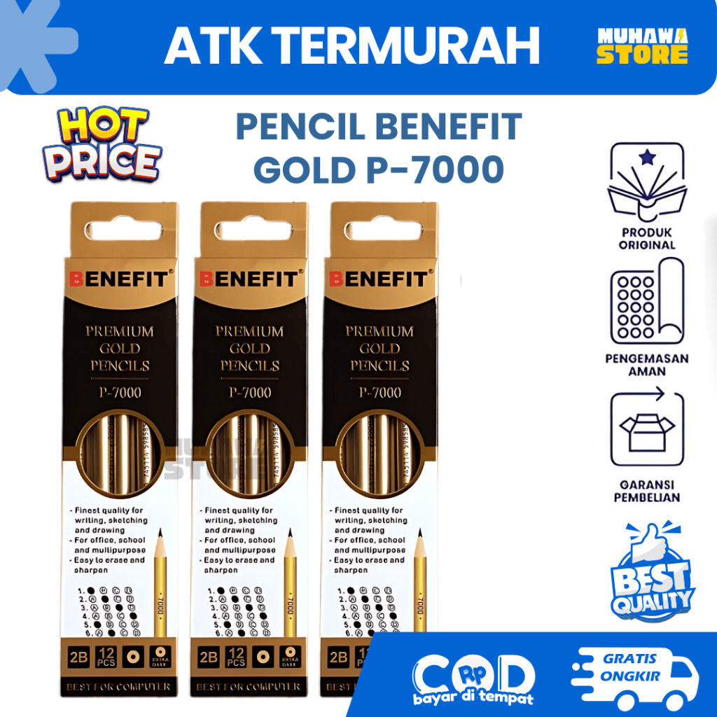 

Benefit Premium Gold Pensil Benefit P-7000