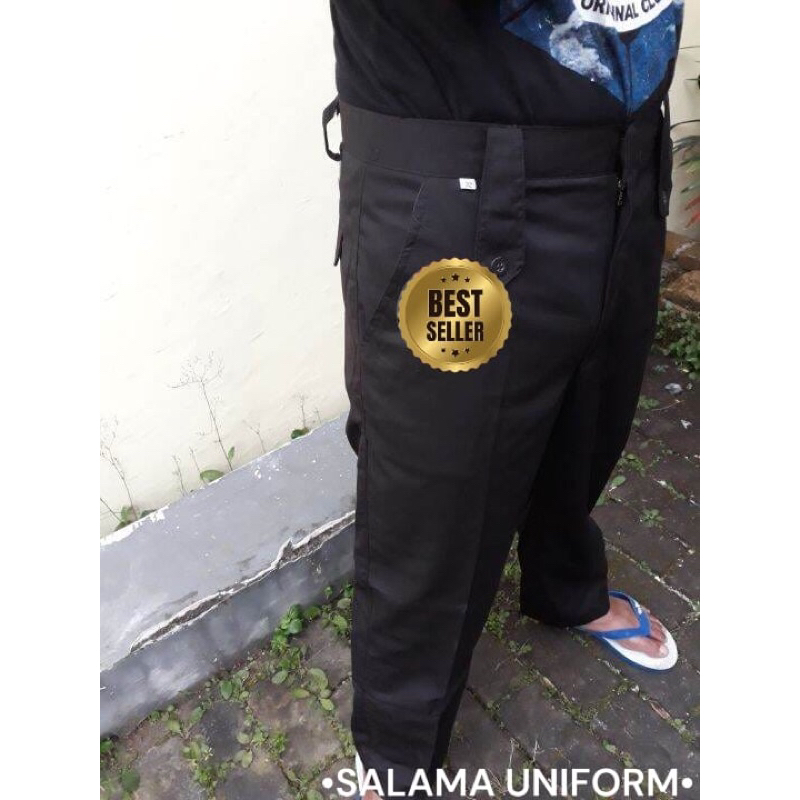 Celana PDH COKLAT KEHITAMAN celana pdh panjang celana pdh Satpam