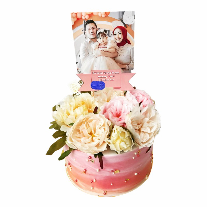 

Cake Pink And Yellow Flower