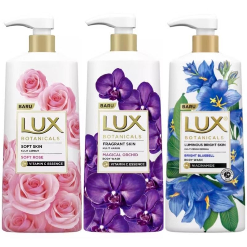 Lux bodywas sabun mandi cair 825ml/560ml botol