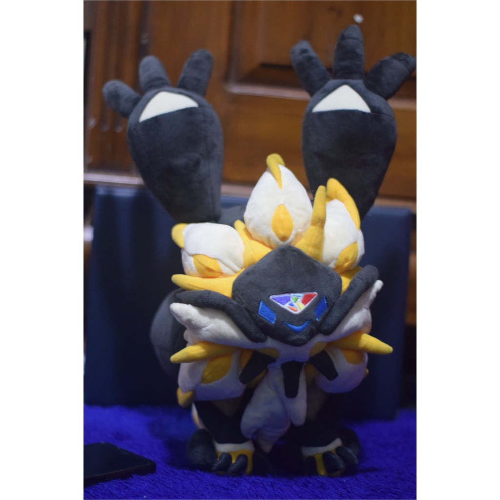 Mainan Boneka Pokemon Plush Solgaleo Necrozma Dusk Mane Pokemon Center