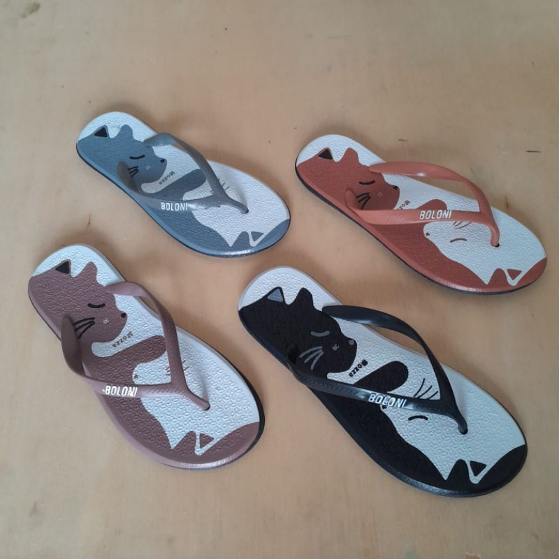 sandal japit boloni Mozza, dijamin 100% original,nyaman dipake buat sehari hari