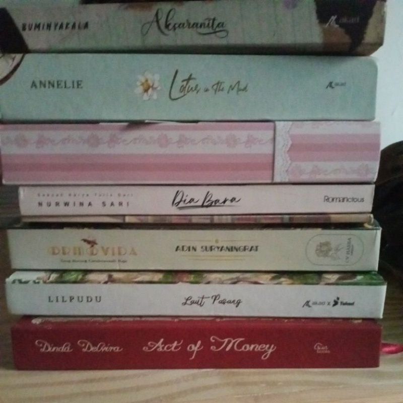 Preloved Novel Bekas HC