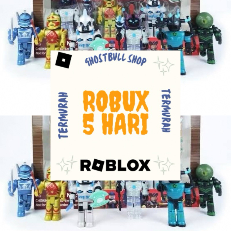 Robux Roblox Gamepass Toys Mainan