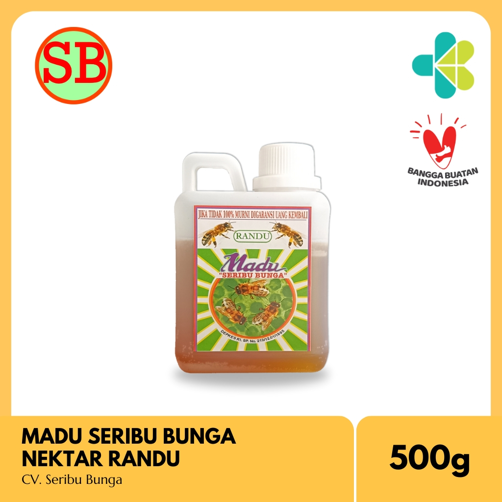 

Madu Murni Randu Jerigen 500 gr Madu Asli Berkualitas Seribu Bunga
