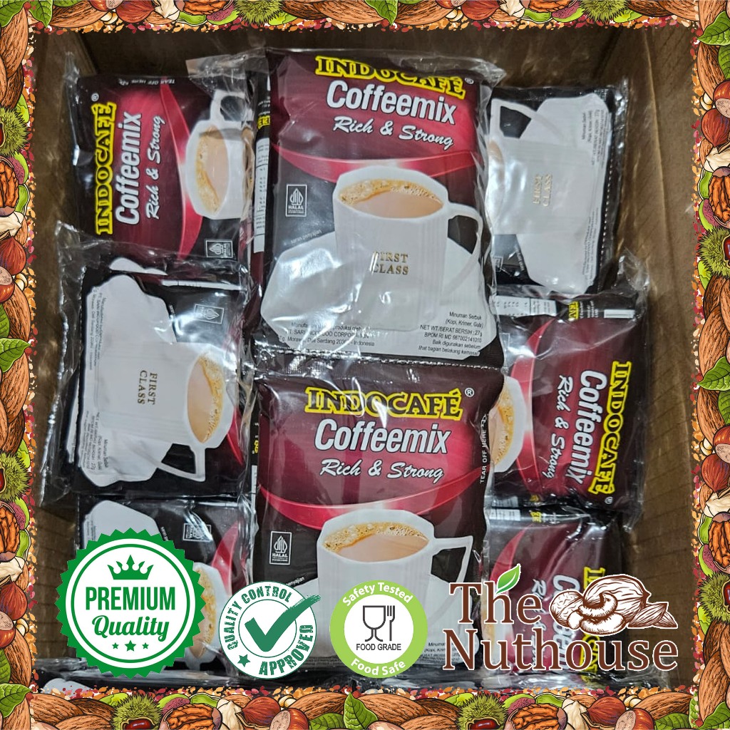 

INDOCAFE Coffeemix Rich & Strong - 1 renceng isi 10 sachet [HALAL]
