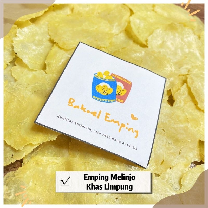 

Emping Melinjo Mentah Khas Limpung (2KG)