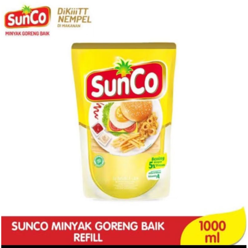 

Sunco Minyak Goreng 1L / 2L Jernih Premium