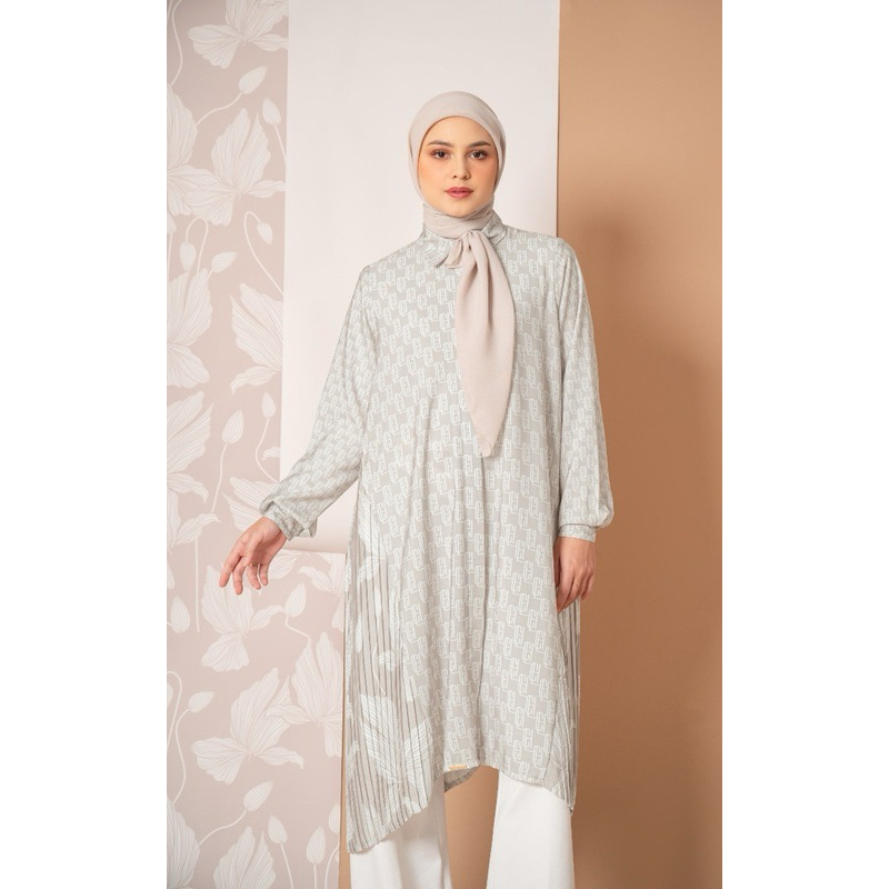 ALORA MONOGRAM TUNIK BY HEYLOCAL (DEFMIN - SIZE LXL)