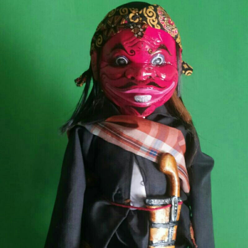 wayang golek cepot standar pentas produksi tegal wayang golek standar pentas kualitas bagus bisa man