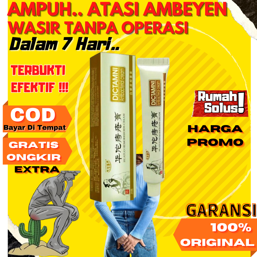 Obat Salep saleb Krim Cream Wasir Ambeien Ambeyen Ambien Hemoroid Hemorrhoids DICTAMNI DIKTAMNI HUAT