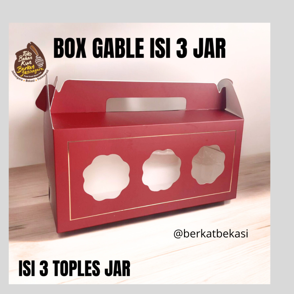 

GABLE BOX JAR ISI 2 JENDELA IMLEK / GABLE BOX JAR ISI 3 JENDELA IMLEK / BOX IMLEK