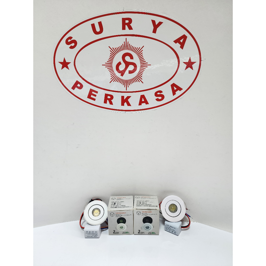 SURYA PERKASA-YAMASAKI MINI LED SPOTLIGHT COB 2 INC 1 WATT