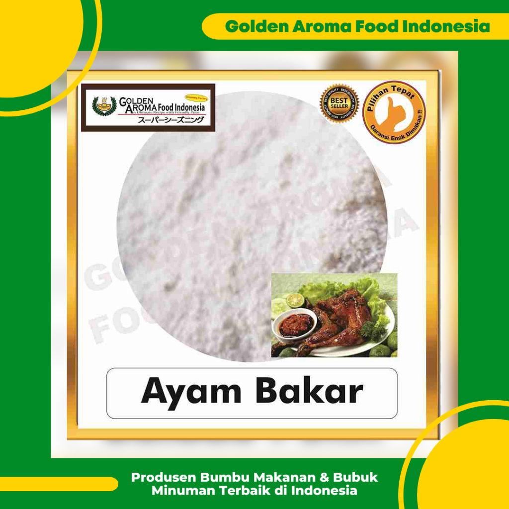 

Bumbu Tabur Rasa Ayam Bakar, Jual Bubuk Tabur Ayam Bakar Murah Enak Aman Terbaik, Grilled Chicken