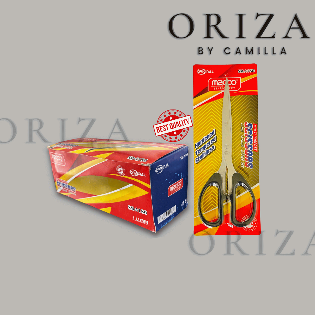 

gunting m2coo asli original dan kuat Gunting Kertas High Quality/Stainless Steel Scissors M2000- ECERAN