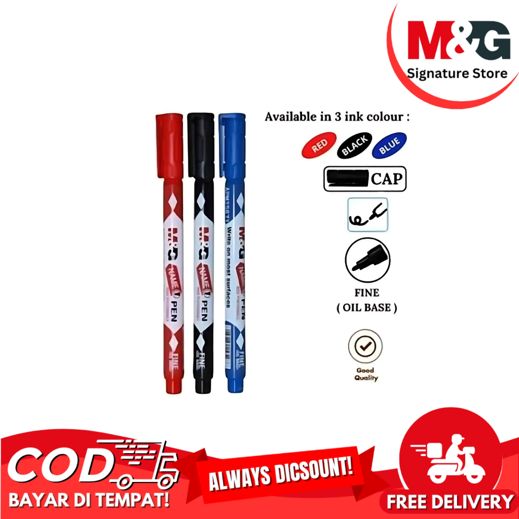 

Marker Name Pen High Performance Spidol Berwarna Harga Satuan #APM25671 #APM256702