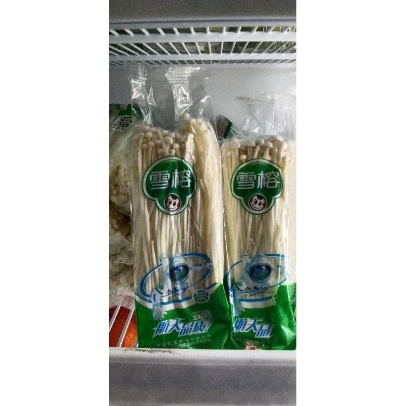 

Jamur Enoki / Enoki Mushroom 100 gr (1 Dus)