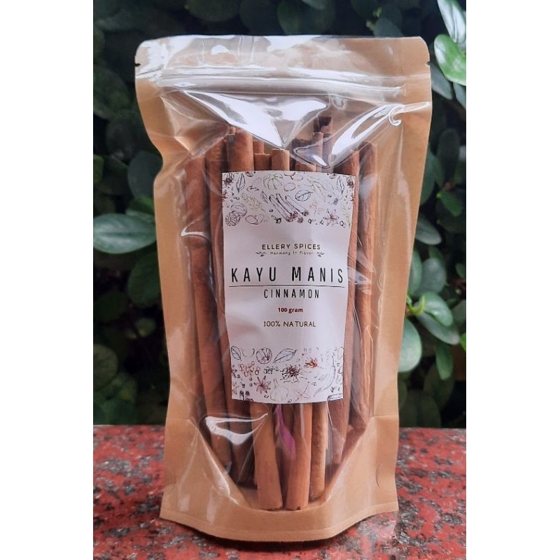 

Kayu Manis Kerinci/Cinnamon Sticks 100 gr