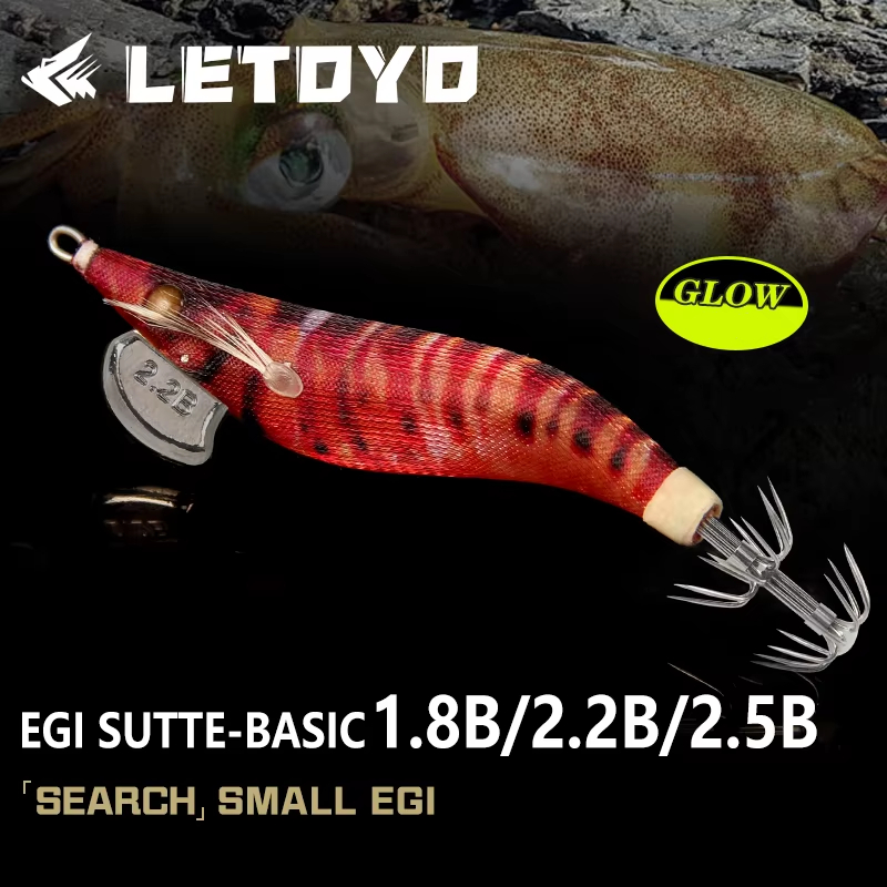 LETOYO EGI SHRIMPER Umpan Pancing UMPAN CUMI SUTTE BASIC 1.8# 2.2# 2.5#