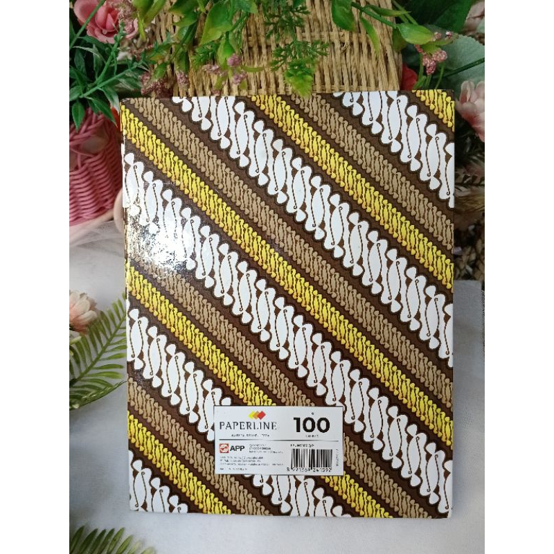 

buku tulis batik Paperline 100 lembar