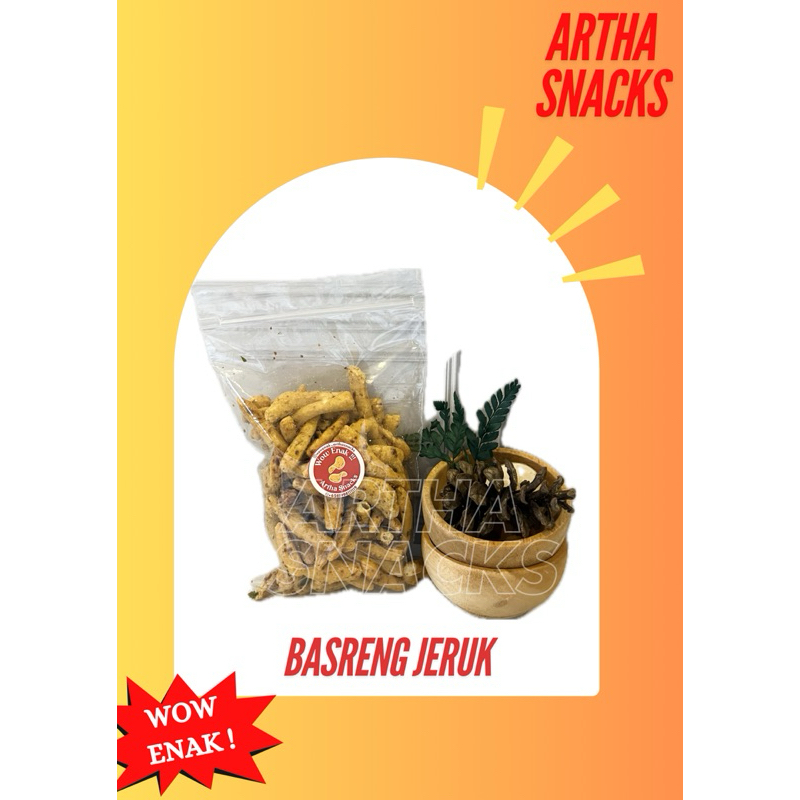 

Basreng Pedas Daun Jeruk Renyah