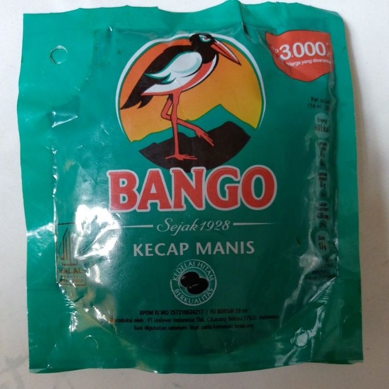 

Kecap Bango 3000 59ml