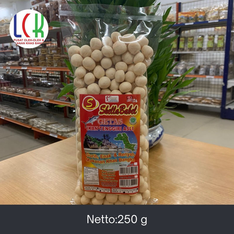 

Getas cap shella Babel bentuk bulat khas Bangka dari toko LCK