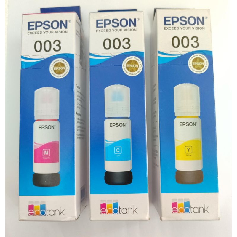 

TINTA PRINTER 65ML MERK EPSON 003