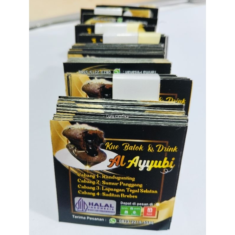 

stiker label product