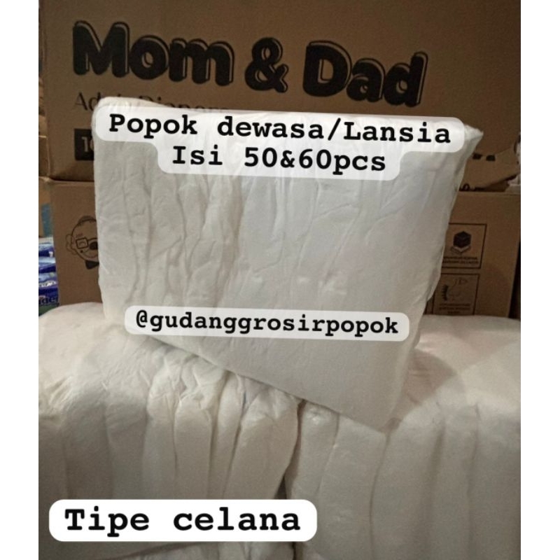 POPOK LANSIA / DEWASA TIPE CELANA