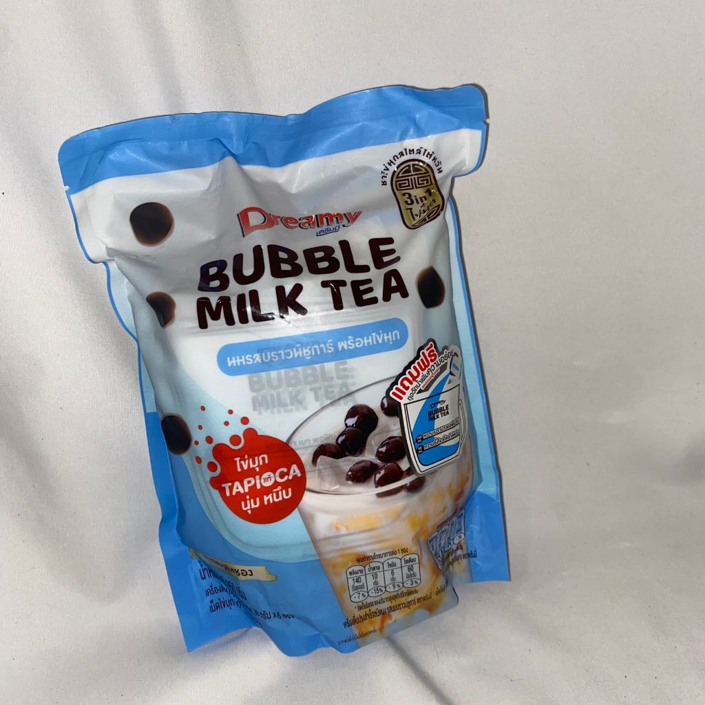 

DREAMY BUBLE MILK TEA (Minuman Instant)