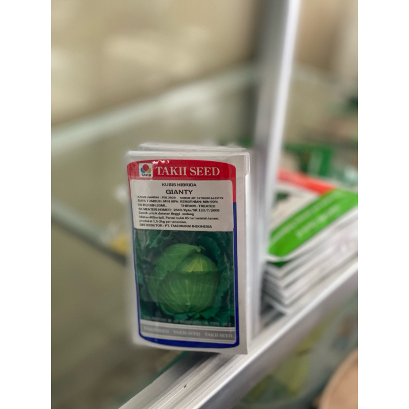 Gianty Bibit Kubis 20 ml Takii Seed