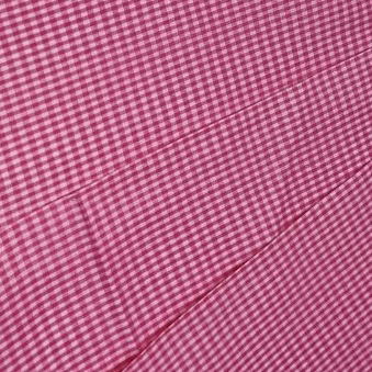 Kain sela petak kecil - kain gingham - kain belajar sulam - kain kotak menyulam - kain untuk menyula