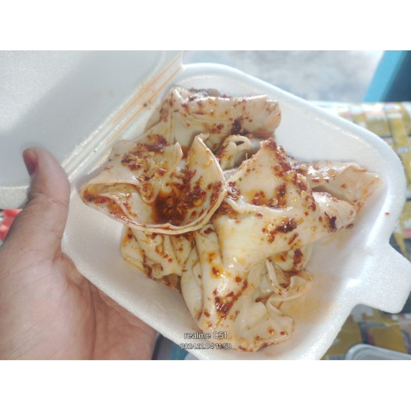 

wonton chili oil home Made