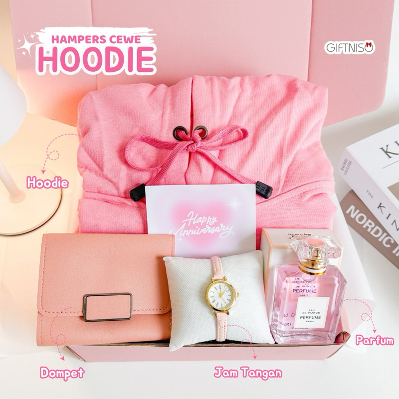 GIFT BOX HOODIE HADIAH CEWE ULANG TAHUN GIFT ANNIVERSARY HAMPERS WISUDA