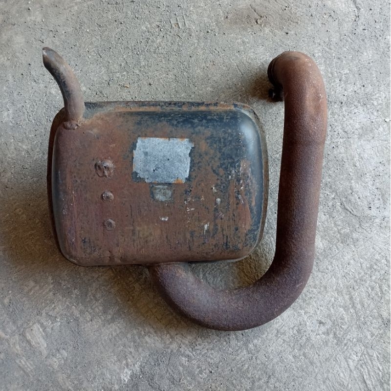 Knalpot Vespa PX Exclusive Excel Original DGM