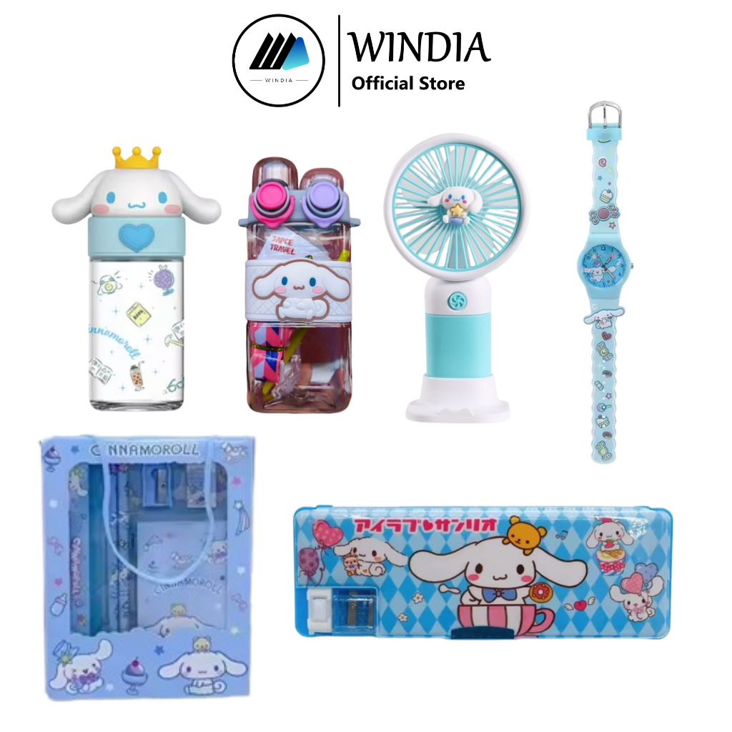 Ay00 WINDIA Sanrio Stuff Aksesoris Kuromi Melody Cinnamonroll