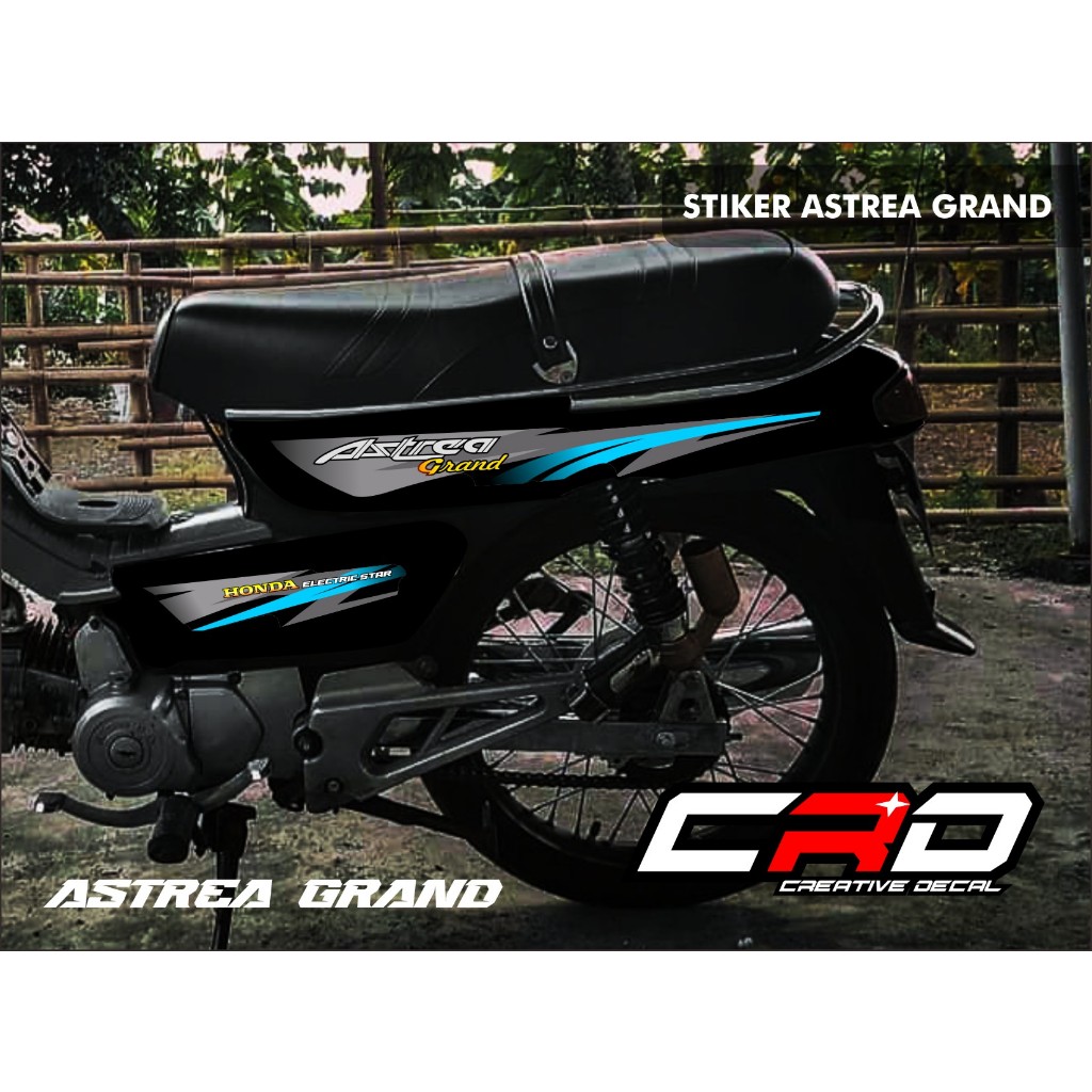 STRIPING STIKER LIS VARIASI HONDA ASTREA GRAND BULUS STIKER ASTREA GRAND