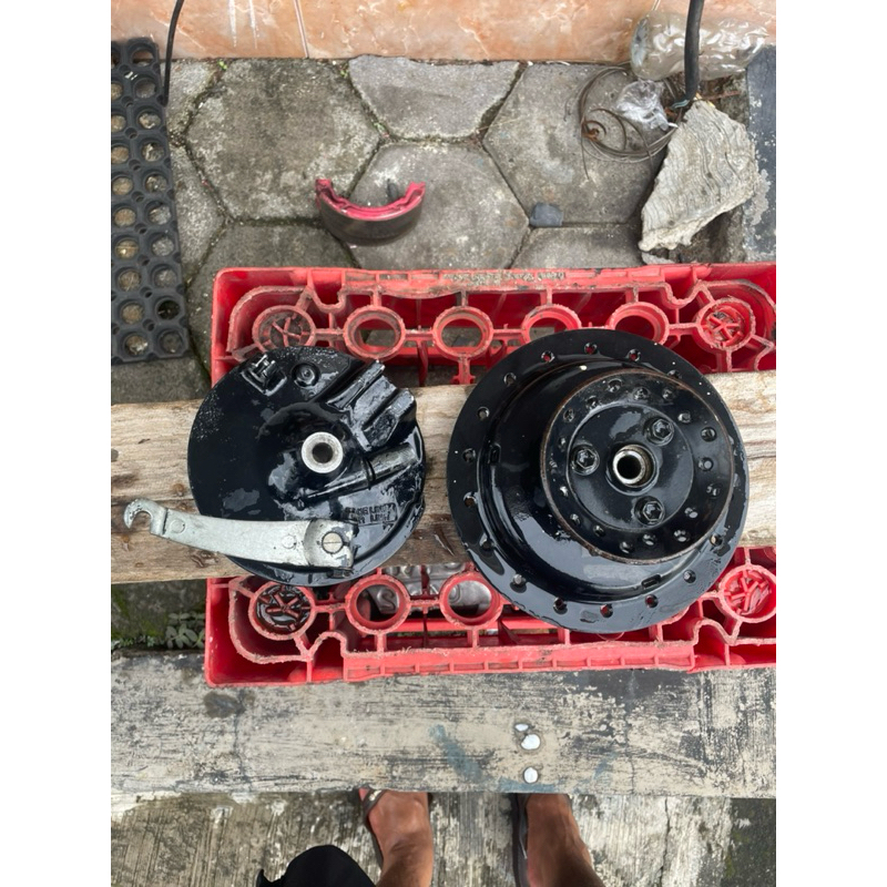 tromol depan suzuki TS 125 original Copotan