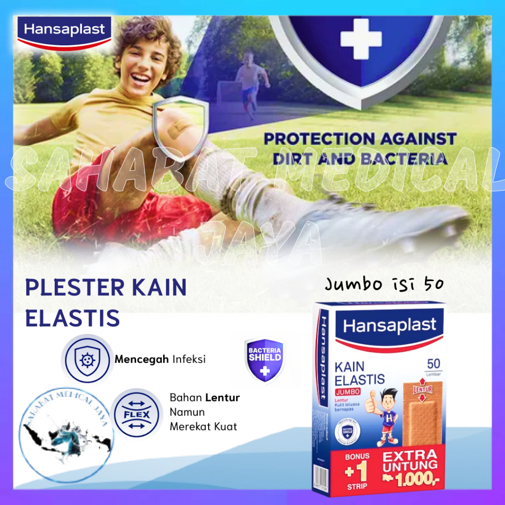 HANSAPLAST JUMBO ISI 50/PLESTER HANSAPLAST JUMBO