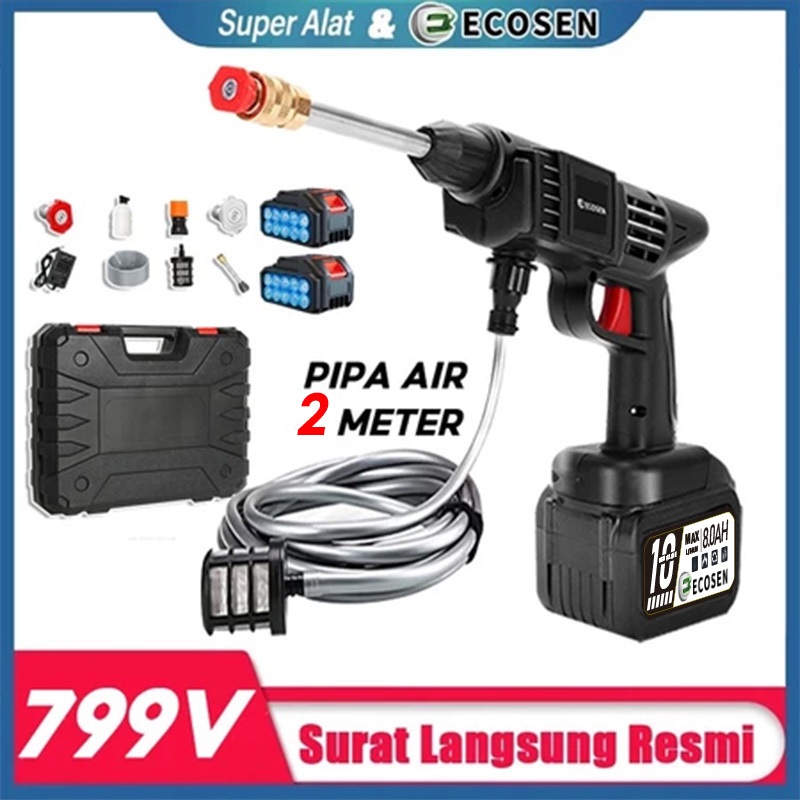 Super Alat Jet Cleaner Mesin Cuci Motor Portable Jet Alat Cuci Motor Cuci Mobil Baterai