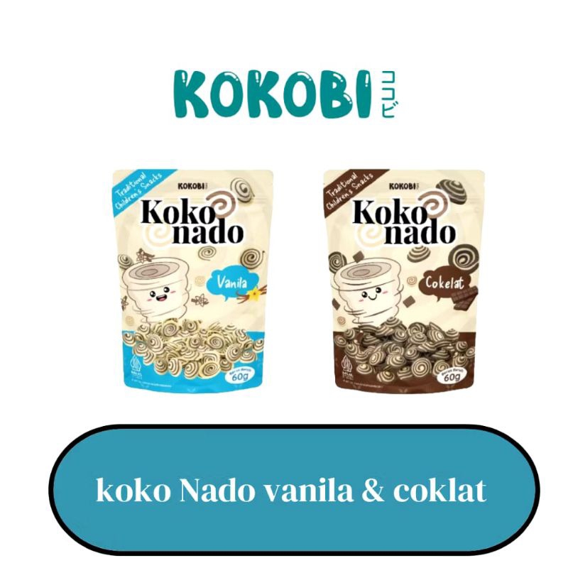 

KOKOBI KOKO NADO KUPING GAJAH MINI 60GR|SNACK CAMILAN BAYI ANAK SEHAT