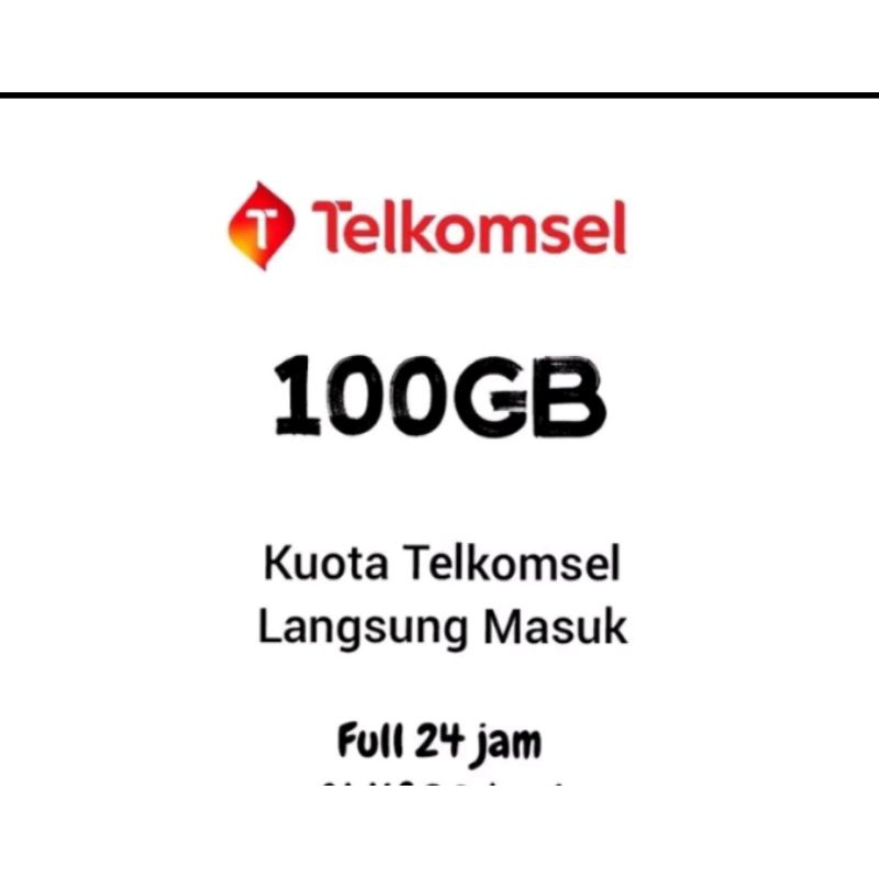 Isi Ulang paket data Telkomsel 100Gb / Simpati 1Gb 2Gb 3Gb 4Gb 5Gb 6Gb 7Gb 8Gb 10Gb 12Gb 15Gb 17Gb 1
