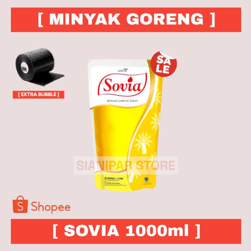 

SOVIA Minyak Goreng Refill Pch 1L - 1000ml