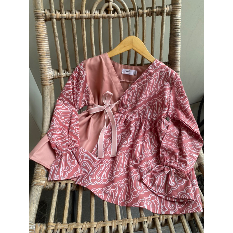 Blouse Batik Anak Kimono